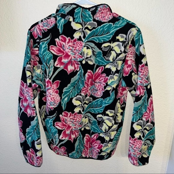 Patagonia Floral Women's Synchilla Size Small - Picture 6 of 6